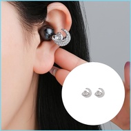 RUN 2Pc Alloy Star Moon Earphone Accessories for FreeClip 1 2 Earbuds Securely Hold