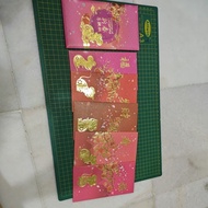 IOIcity mall ang pow red packet 5pcs 5 design with a cover