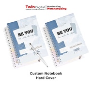 TWINDIGITAL NOTEBOOK AGENDA CUSTOM NOTEBOOK AGENDA NOTEBOOK - SPIRAL HARDCOVER NOTEBOOK BINDING/