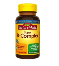 [ วิตามินบีรวม ] Nature Made Super B Complex x 60 เม็ด (Tablets)