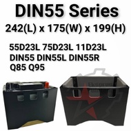 DIN55 DIN55L DIN55R Q85 Q95 55D23L 75D23L 115D23L CAR BATTERY PROTECTION COVER / BATTERY COVER