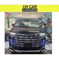 TOYOTA VELLFIRE ALPHARD ANH20 CONVERT TO AH40 DESIGN VELLFIRE BODYKIT BUMPER SKIRT LED DRL GRILL BON