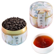 Youyi Mountain Tea Fossil Small Pieces of Silver Pu'er Cooked Tea Fragrance of Glutinous Rice Aged T