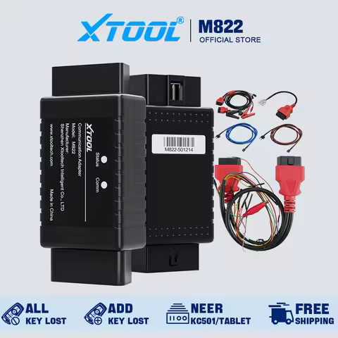 XTOOL M822 M821 Adapter For Benz All Key Lost For Toyota 8A Key Programming Need Work With KC501 Pro