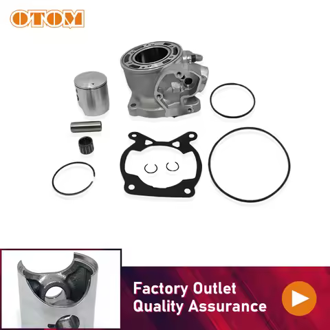 Motocross Motorcycle Air Cylinder Block & Piston Ring Pin & Needle Bearing & Gasket Kit For KTM SX85