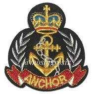 ANCHOR EMBROIDERY PATCH EMBROIDERED EMBLEM/ LOGO/