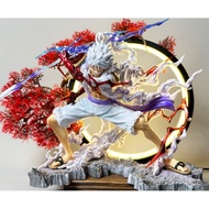 One Piece GK Five-speed Sun God Raiden Nika Form Luffy Anime Figure Ornaments for Boyfriend Birthday Gift