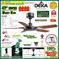 Deka Baby Fan DX Baby DW ((42 inch)) DC Motor Ceiling Fan With Remote Control (7 speed Turbo)