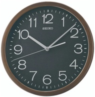 นาฬิกาแขวนผนัง ตัวเรือนพลาสติก SEIKO รุ่น QXA808A หน้าดำ QXA808B หน้าครีม ขนาด 31.1 ซม. ทรงกลม Quartz 3 เข็ม QUIET SWEEP เดินเรียบไร้เสียงรบกวน