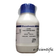 Iron 3 Nitrate 9H2O, AR, 500g, BENDOSEN