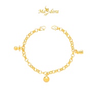 MASDORA 916 Gold Anklet Rantai Kaki Gelang Kaki Emas ~ Cutie Baby Anklet (EMAS 916/22K)