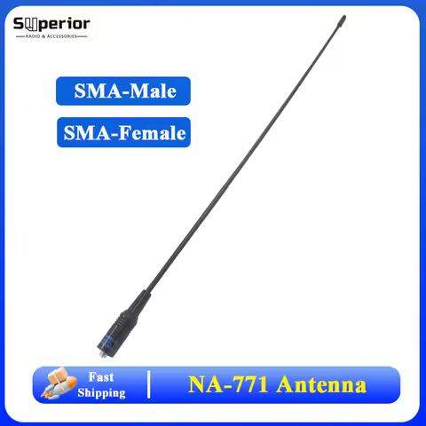NAGOYA NA-771 SMA-Female SMA-Male Dual Band VHF/UHF For Baofeng UV-82 UV-5R UV-16 Walkie-Talkie Quan