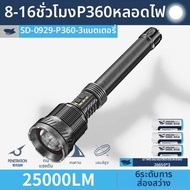 SMILING SHARK | ไฟฉายสูงสว่าง 15000 ลูเมนสำหรับกลางแจ้ง