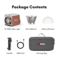 Tolifo PL-100B 100W COB ไฟ LED 2500K-9900K ไฟกระเป๋าแบบพกพาชุดไฟถ่ายภาพแบบมืออาชีพสำหรับการถ่ายวิดีโ