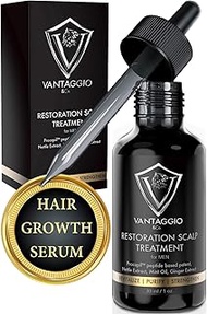 Hair Growth Serum and Scalp Treatment - Hair Loss Treatments for Men – Thickening DHT Blocker Fight 