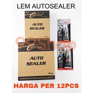 [12 PCS] Black AUTO SEALER glue black silicone glue/ car glass bumper glue 35G 85G