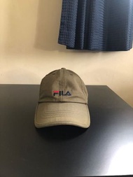 Fila 軍綠老帽