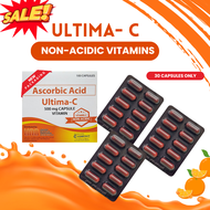 UNO Ultima C Original 30 Capsules Non Acidic Vitamins Multivitamins for Kids & Adults | Sodium Ascor