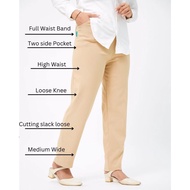 PANTS SLACK LOOSE ARANNI 9988