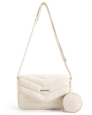 กระเป๋าคาดลำตัว BAGSMART สำหรับผู้หญิง ความจุขนาดใหญ่ กระเป๋าถือเดินทาง กระเป๋าแฟชั่น กันน้ำ พร้อมซิ