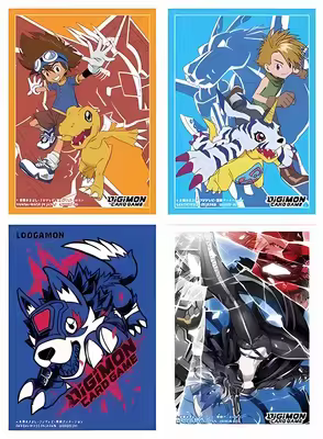 Dtcg Digimon Card Sleeves Beelstarmon Taichi Yagami Yamato Ishida Loogamon