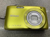 [保固一年] [高雄明豐] NIKON S3100數位相機 便宜賣 a100 s3000 s2500 [1221]