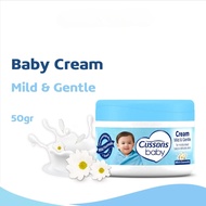 Cussons Baby Cream 50gr/Krim Bayi/Krim Wajah Bayi/Haslin Bayi/Lotion Bayi/BPOM/ORIGINAL