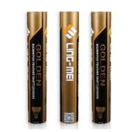 LING-MEI BADMINTON SHUTTLECOCK (GOLD/DIMGRAY)