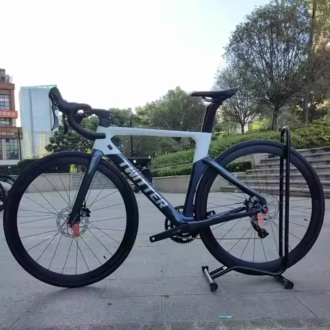 TWITTER T8/AURORA- RS-22S Hydraulic Disc Brake Breaking Wind Racing Carbon Fiber Road Bike 700*25C b