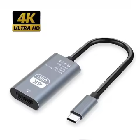 TYPE C to HD 4K Adapter USB C USB3.1 Male to HDTV Female Converter Cable for Laptop Tablet TV MacBoo