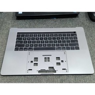 Grey 15" A1707 Top case Keyboard US English Touch Bar Speaker power Batton 661-06378 A1820 2016 2017