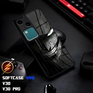 [SC14] Softcase VIVO V30 | V30 PRO | Zoro Glitter Case | Silicon Glass Mica Camera Protector | Vivo 