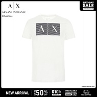 AX Armani Exchange เสื้อยืดผู้ชาย รุ่น AX 8NZTCK Z8H4Z1100 - สีขาว