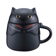 台灣 Starbucks 星巴克 2019 Halloween 萬聖節 黑貓變裝騎士 馬克杯 黑貓杯 12oz