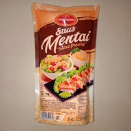 PRIMAAGUNG Mentai Sauce 1kg 500g Dimsum Dressing Super Endull Practical Prima Agung