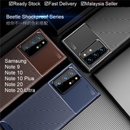 Samsung Galaxy Note 10 Beetle Fiber Shock Proof Phone Case Casing Cover