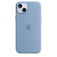 iPhone 15 Plus MagSafe 矽膠保護殼-冬藍色 MT193FE/A