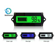 GY-6 12V 24V 36V 48V Battery Capacity Indicator with LCD Display Backlight