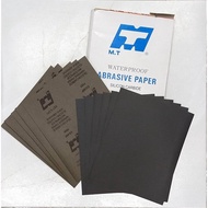 MT WATERPROOF ABRASIVE PAPER / SAND PAPER / KERTAS KASIR PASIR (CP240 / CP600 / CP1000 / CP1200 / CP