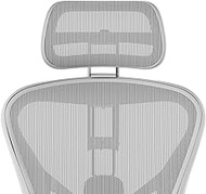 Atlas headrest for Herman Miller Remastered Aeron Chair Ergonomic Upgrade Accessory for Aeron Chairs (Mineral)