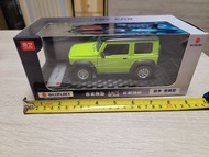 【Suzuki Jimny】全新1：24 鈴木青綠色吉米"Jimny"合金模型四驅回力玩具車 green color Suzuki Jimny mini suv pullback toys car