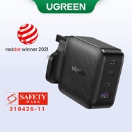 UGREEN 65W GaN PD Fast Charger Quick Charge 3C1A 3 Type C 1 USB A Charger  for  MacBook M1 iPhone 16