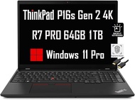 Lenovo ThinkPad P16s Gen 2 Mobile Workstation & Business Laptop (16" 4K, AMD Ryzen 7 PRO 7840U, 64GB