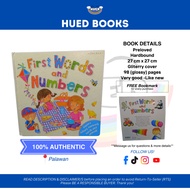 HUED Books First Words and Numbers Hardbound Books for Kids Miles Kelly