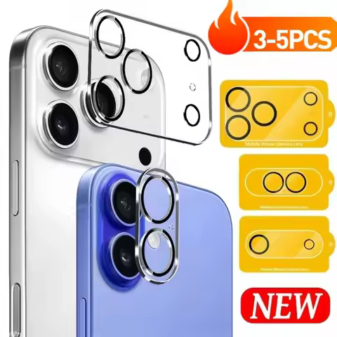 9H Ultra HD Camera Lens Protector for iPhone 15 16 17 Pro Max 16 15 14 Plus Camera Protection for iP
