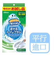 美國莊臣 - 莊臣-scrubbing-bubbles-可沖花香馬桶刷-本體替換刷-4支裝 (平行進口)
