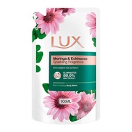 Lux Showel Gel refill pack 800mls- Moringa & Echinacea