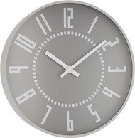 Lemnos wall clock eki clock gray-wall clock