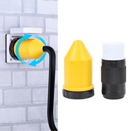 Muswanna10-MY 50AMP RV Power Cord Twist Lock Plug with Boot Locking Cover NEMA SS2 50R Female Shore 