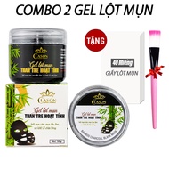 combo 2 Gel lột mụn than tre hoạt tính CLASON giúp lột mụn đầu đen mụn cám toàn mặt thanh lọc da tẩy